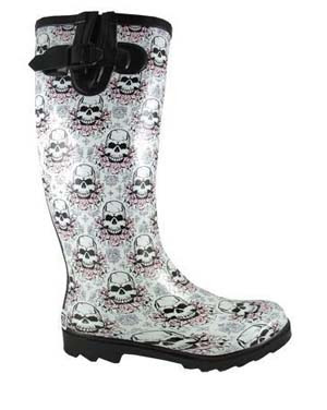 Goth Rain Boots for a Dismal Spring - Goth Shopaholic