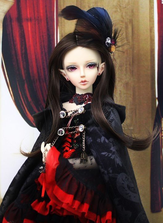 GB Gothic Background Photography For For 16" AOD BJD Doll similiar size Doll